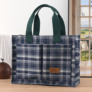 大容量通勤手提袋上班手拎包a4文件袋公文包大号电脑包外出休闲包