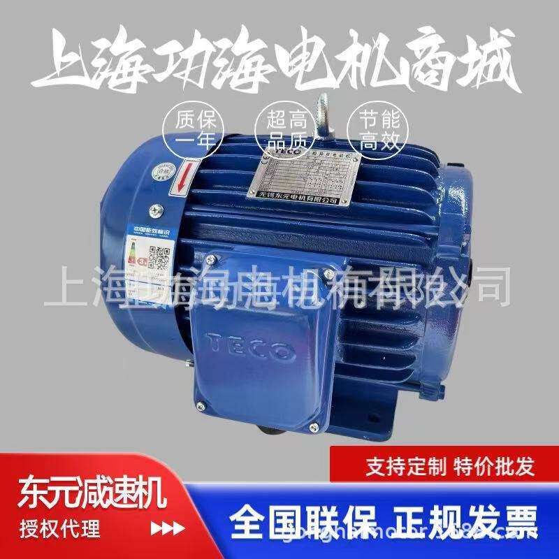 TECO东元电机F系列3.7KW 5HP AEMB/MV3N TEF3-112M 3700W刹车制动