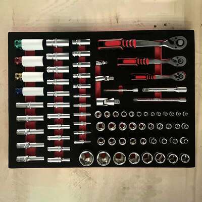 245 pieces of auto repair tool set mechanical repair tools