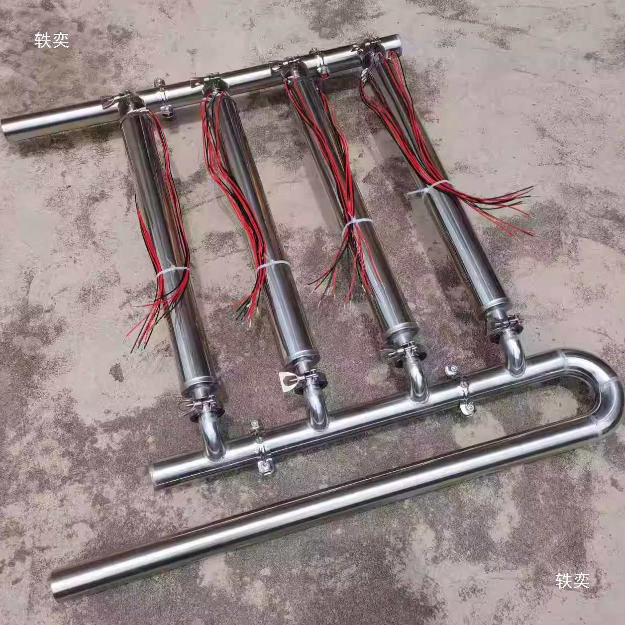 304不锈钢PTC半导体加热器液体加热器 电锅炉加热器 供暖管垒德株