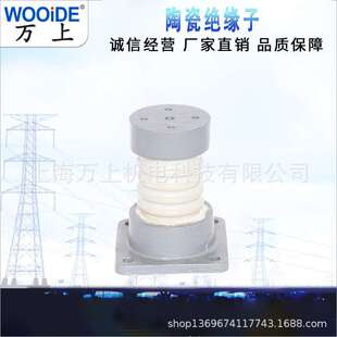 ZLD-10F户内外胶装支柱绝缘子10KV高压陶瓷支柱绝缘子ZLD-10-16