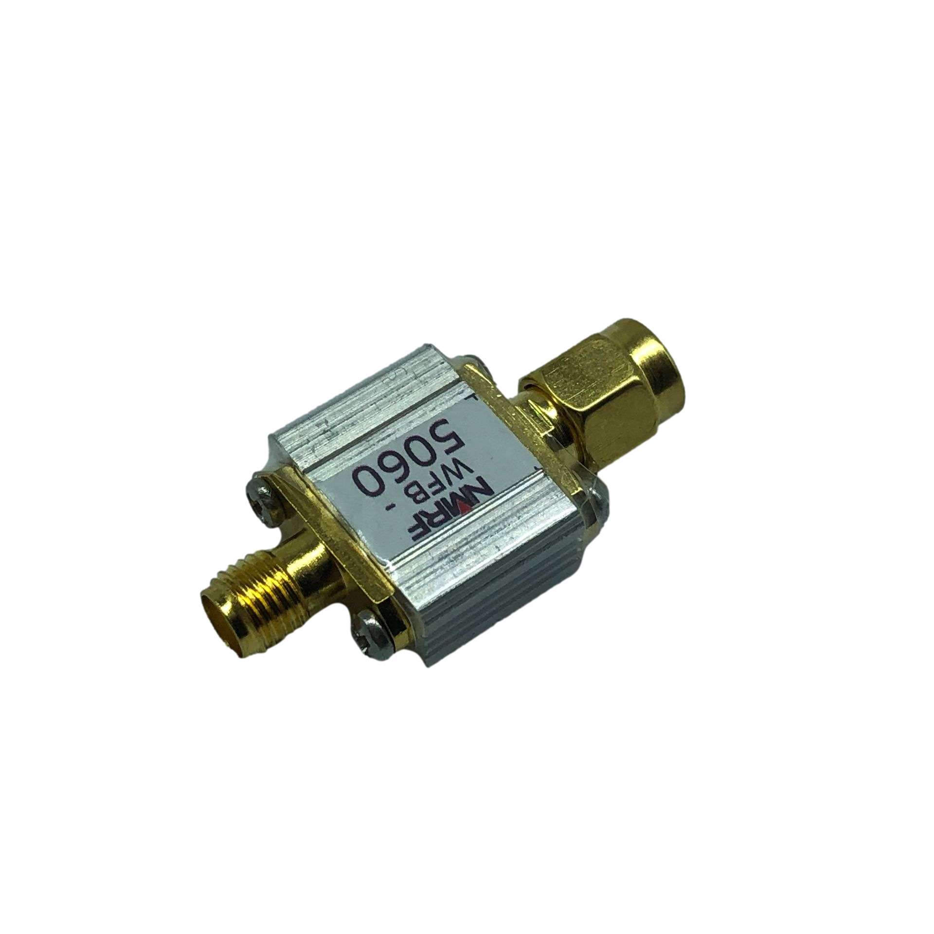 5.8G(5000-6000MHz)UWB无线系统专用 宽带带通滤波器。SMA接口