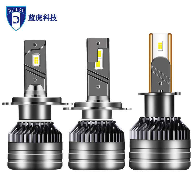 现货直供60W内置解码LED大灯 双铜管大功率车灯H1H4汽车LED大灯