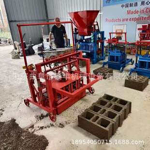 水泥制砖机 混凝土免烧花砖机 预制构件布料机路沿石生产线