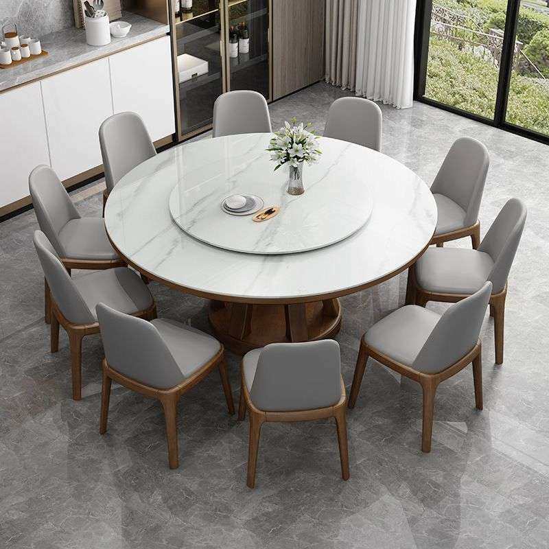 轻奢岩餐桌实木圆形现代简约圆桌带转盘小户型高端电磁炉饭桌家用,鲜花速递/花卉仿真/绿植园艺,割草机/草坪机,淘宝优惠券,粉丝福利购,淘宝优惠卷