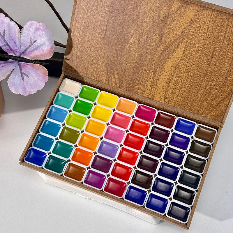 固体国画颜料水彩水粉套装券后28.9元