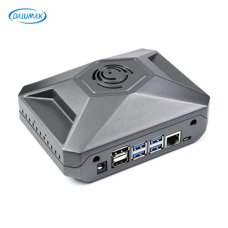 英伟达B01散热外壳 Jetson Nano B01 4GB散热风扇外壳铝合金盒子