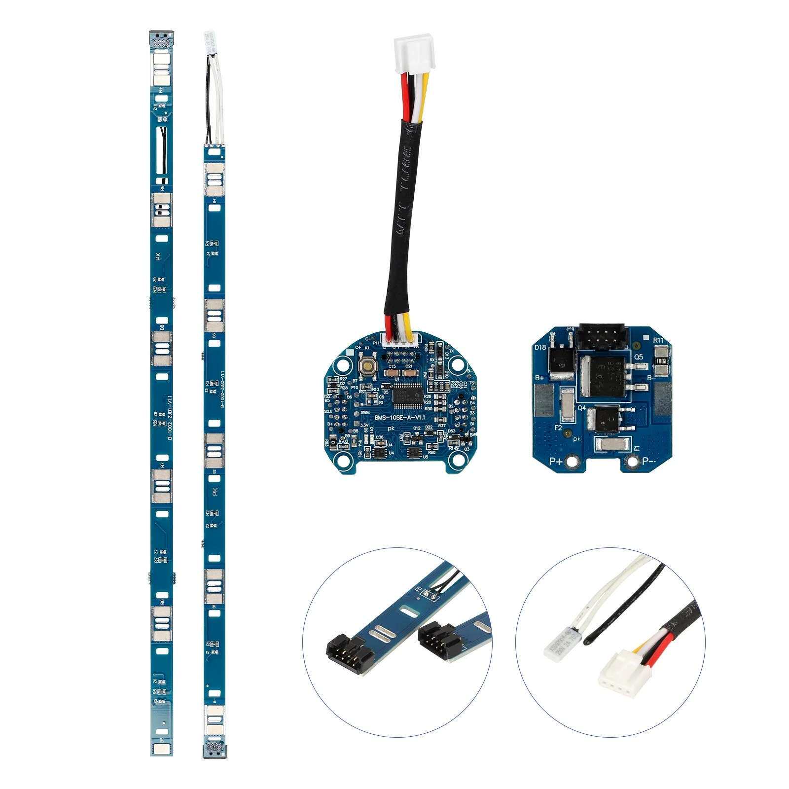 电动滑板车ES系列电池保护板 BMS板 ES12345电池BMS套件 维修配件