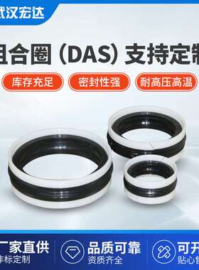 组合圈（DAS）组合密封耐高温油缸活塞密封圈多用途孔用油封