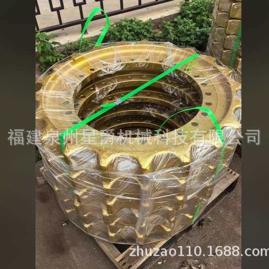 泉州挖掘机齿圈玉柴YC35A/65/85/135驱动齿挖机行走齿轮牙盘底盘