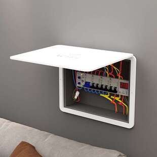 电表箱遮丑弱电箱遮挡多媒体信息网线盒盖板装饰画免打孔