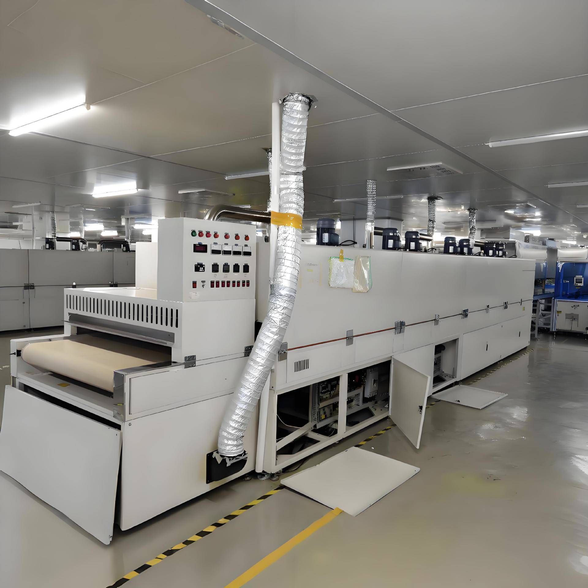 隧道炉丝印烤箱恒温烤炉输送式烘道炉UV皮带网带铁氟龙烘干线