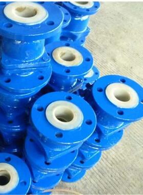 的采用内衬-球阀了球阀16C氟塑料衬DN125Q41F46氟作为