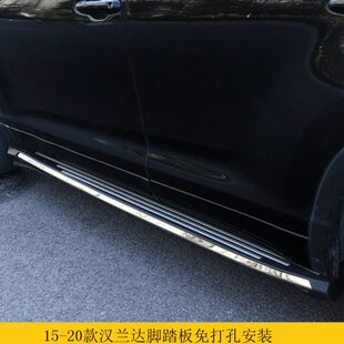 20款 兰达踏板外侧迎宾脚踏板改装 汉兰达脚踏板15