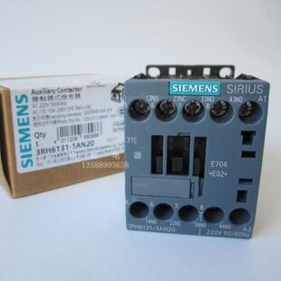 全新原装 继电器3RH6131 1AN20 220V 接触器式