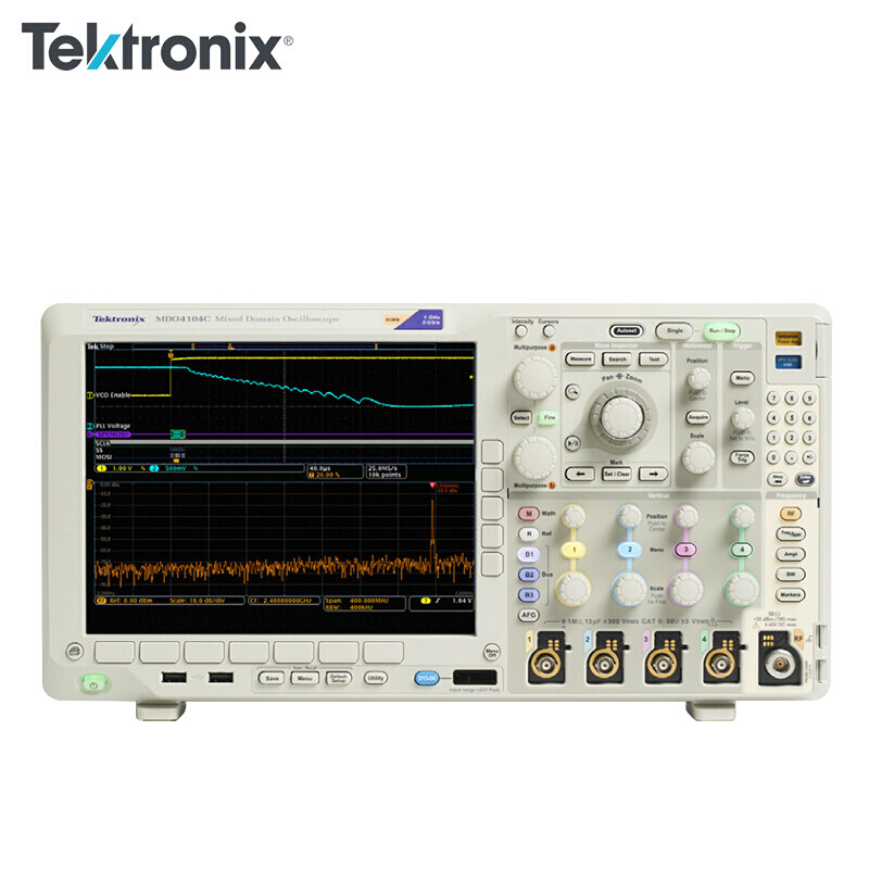 Tektronix 泰克混合域示波器 MDO4024C 4034C 4054C 4104C 四通道
