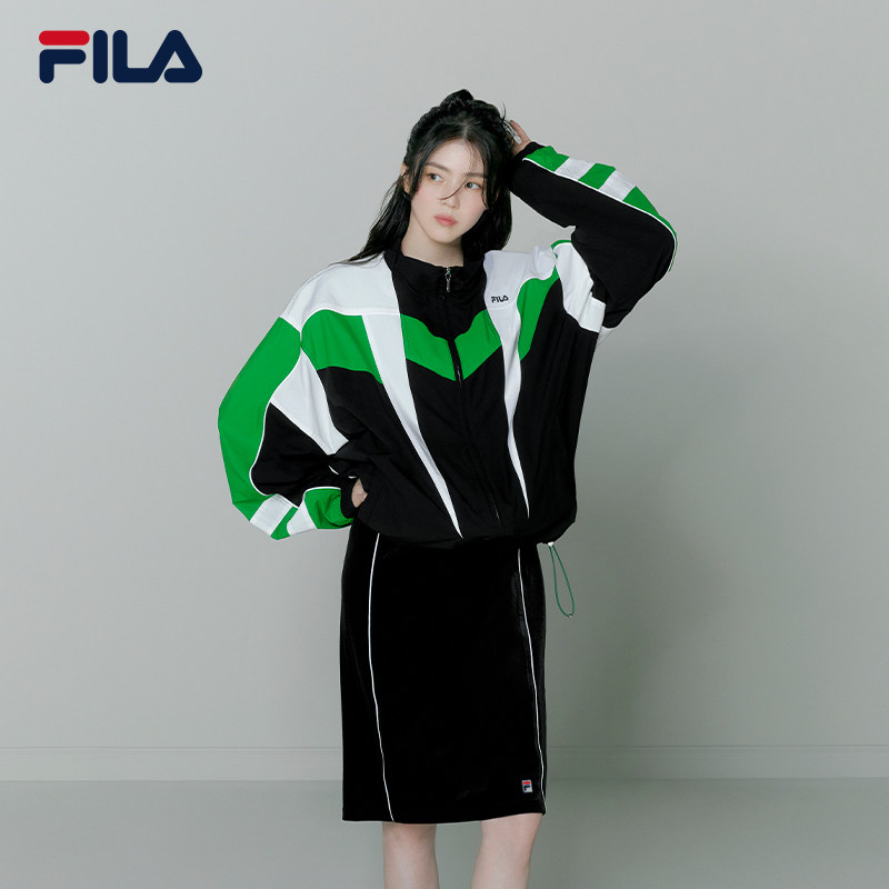 FILA斐乐情侣梭织外套