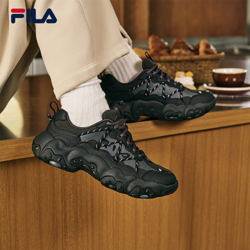 FILA 斐乐官方女鞋猫爪6老爹鞋运动鞋春季新款鞋子厚底增高休闲鞋