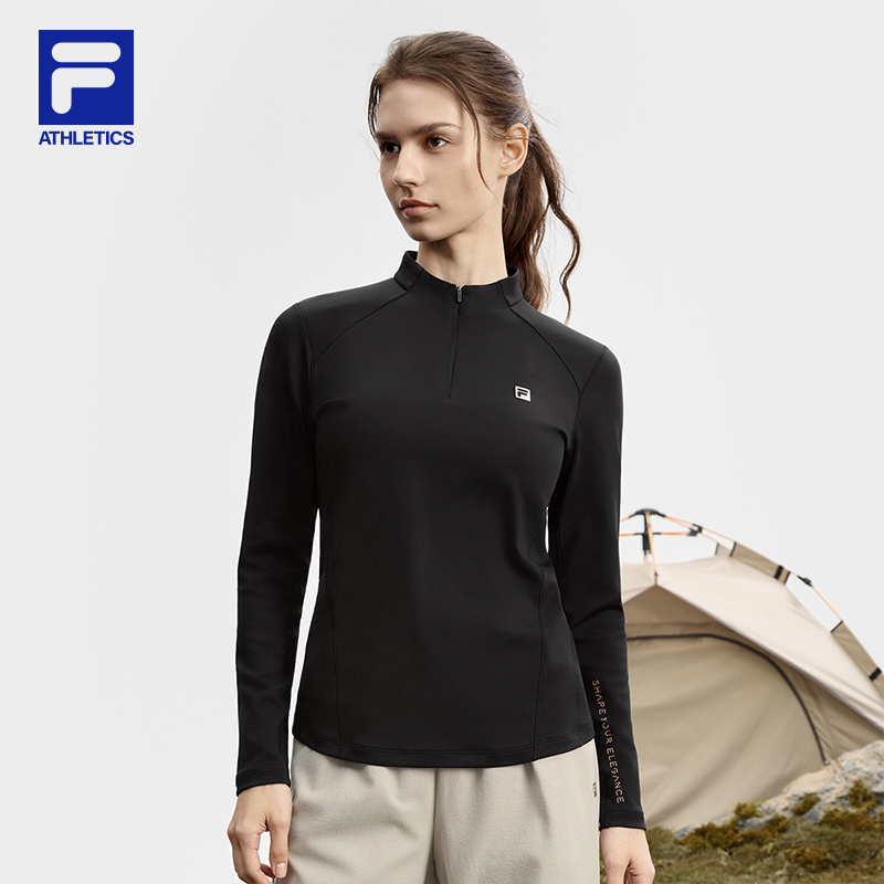 FILA斐乐针织长袖上衣