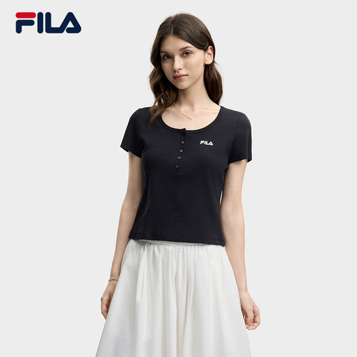 FILA斐乐女士针织短袖衫