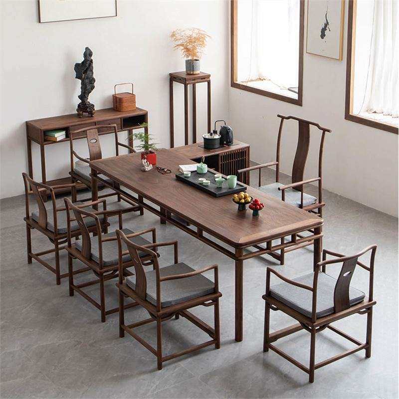 茶桌现代简约干泡实木茶台家用茶室家具新中式茶桌椅组合,电子元器件市场,其它元器件,淘宝优惠券,粉丝福利购,淘宝优惠卷