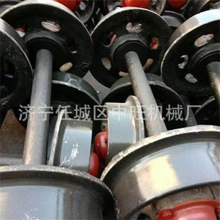实心矿车轮对 窑车矿车铸钢轮对 矿车轮对组成 矿用矿车轮对