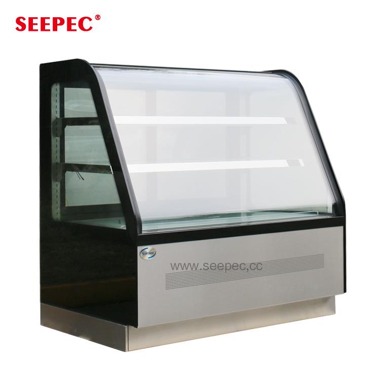 全国联保 立式三层黑色 圆弧蛋糕柜 冷藏蛋糕柜 冷藏展示柜