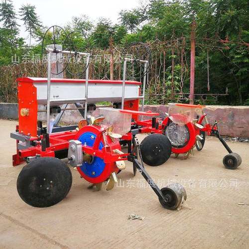 大豆高粱种植机 农作物玉米花生播种机 花生膜上免扣膜播种机