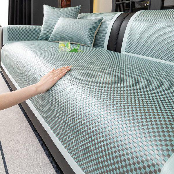 凉感藤席沙发垫凉席夏季防滑沙发套客厅沙发坐垫子躺椅靠背夏凉垫,居家布艺,沙发垫,淘宝优惠券,粉丝福利购,淘宝优惠卷