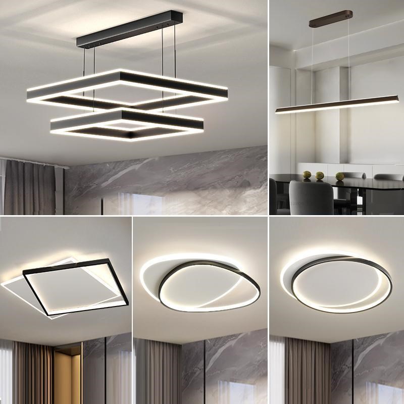 2023新款广东中山极简现代简约大气客厅主灯吊灯全V屋灯具大全套