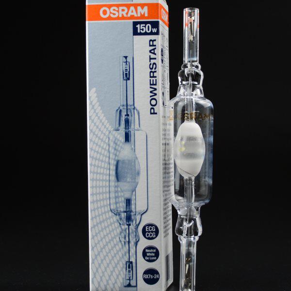 OSRAM欧司朗HQI-TS双端金卤灯管70W 150W德国进口RX7S石英金卤灯