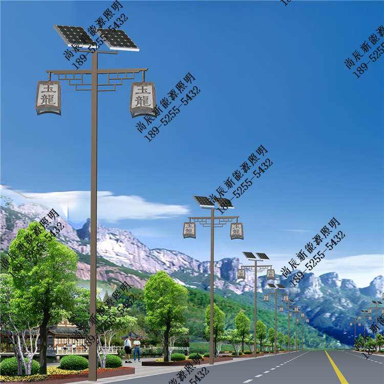满族太阳能路灯 瑶族LED特色路灯 白族特色少数名族太阳能路灯厂