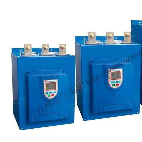 水泵风机破碎机软启动柜 在线式智能软起动柜 电机软启动器45KW