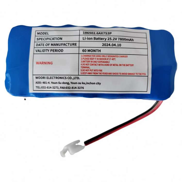 DAEYANG DDS-84ABC白昼信号灯电池18650 2.6AX7S3P25.9V7800mAh