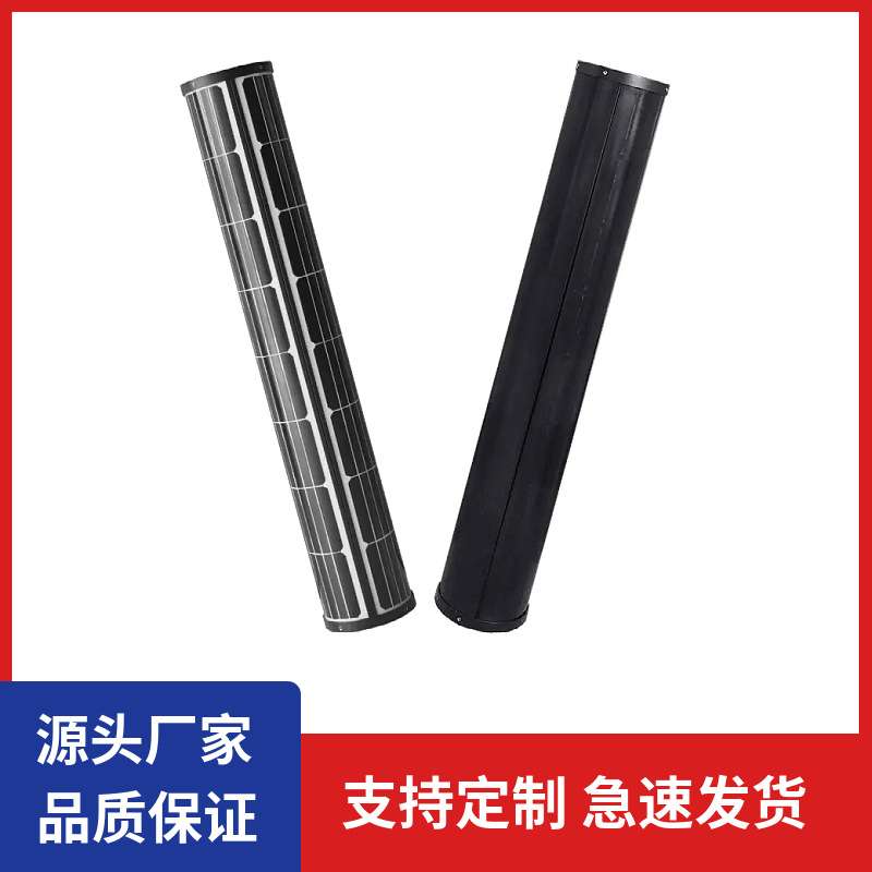 新款太阳能100w Sunpower太阳能电池板玻璃表面管路灯太阳能电池