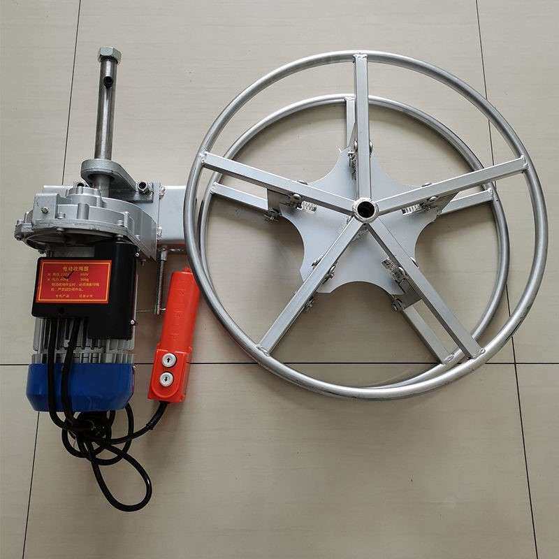 钢丝绳收绳器电动吊篮收绳机手动手摇大绳收绳器220伏380伏收线器