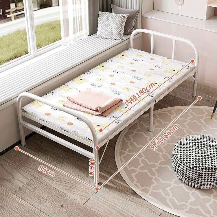 折叠床简易单人家用午睡加床1米2午休小床成人出租房加固硬板铁床,3C数码配件,USB灯,淘宝优惠券,粉丝福利购,淘宝优惠卷