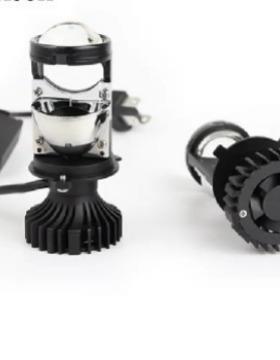 工厂直销T1-h4远近一体大灯led自带双光透镜改装超亮聚光汽车LED