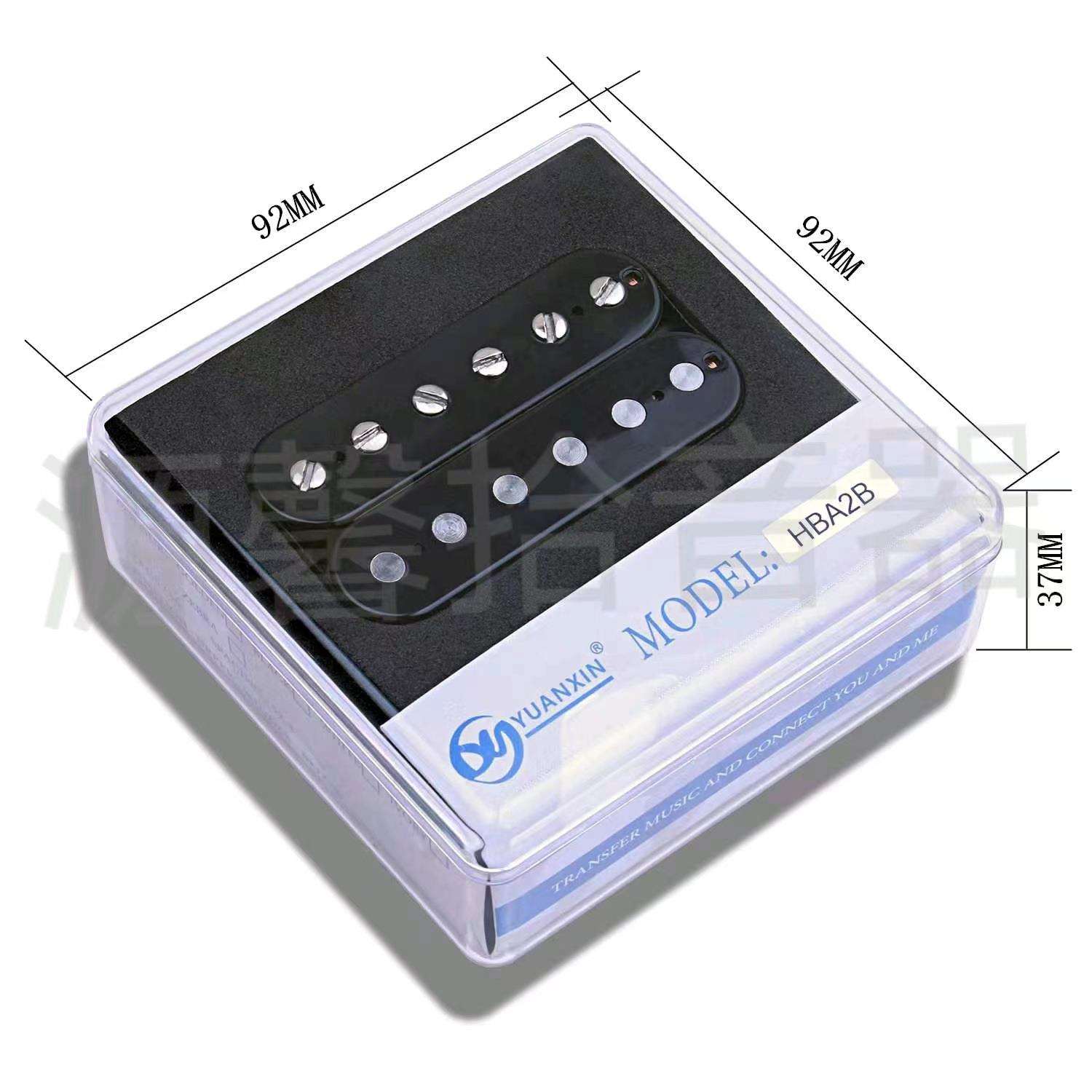 LP电吉他双线圈拾音器EQ均衡器黑色厂家