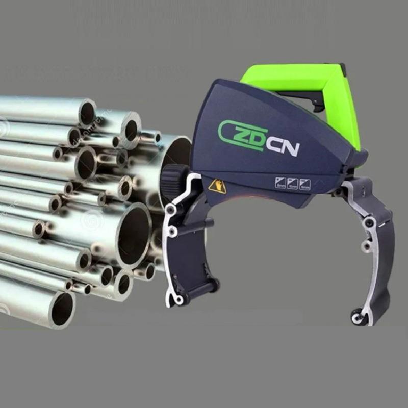 现货小型400型切管机 自动不锈管圆管断管器 无毛刺pvc管道切割机