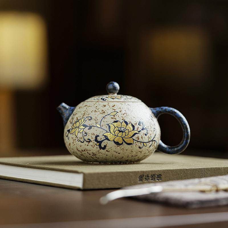 青花火石红缠枝莲西施壶家用陶瓷泡茶器中式复古高档过滤茶壶,鲜花速递/花卉仿真/绿植园艺,割草机/草坪机,淘宝优惠券,粉丝福利购,淘宝优惠卷