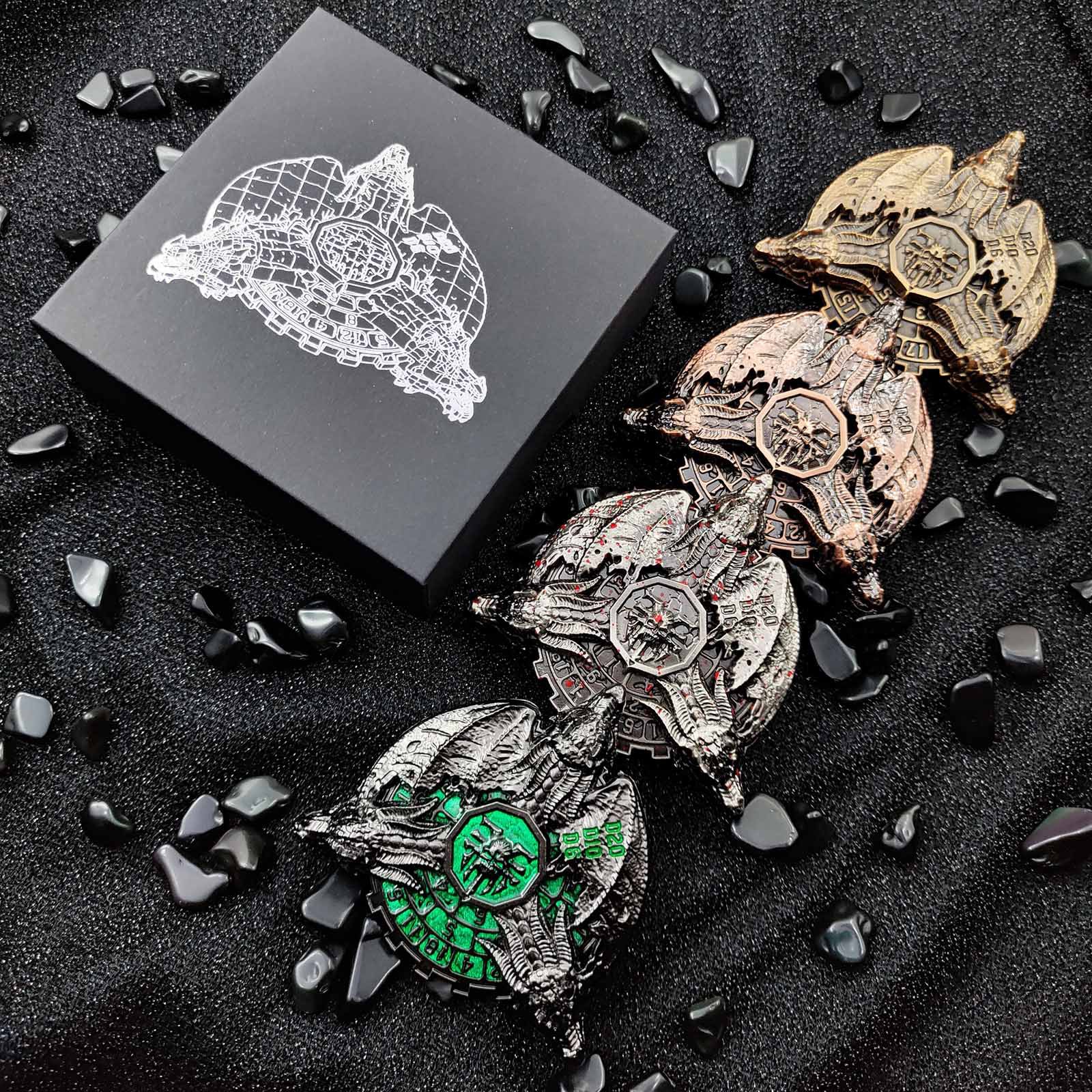 轮盘骰子多面跑团20面7合1