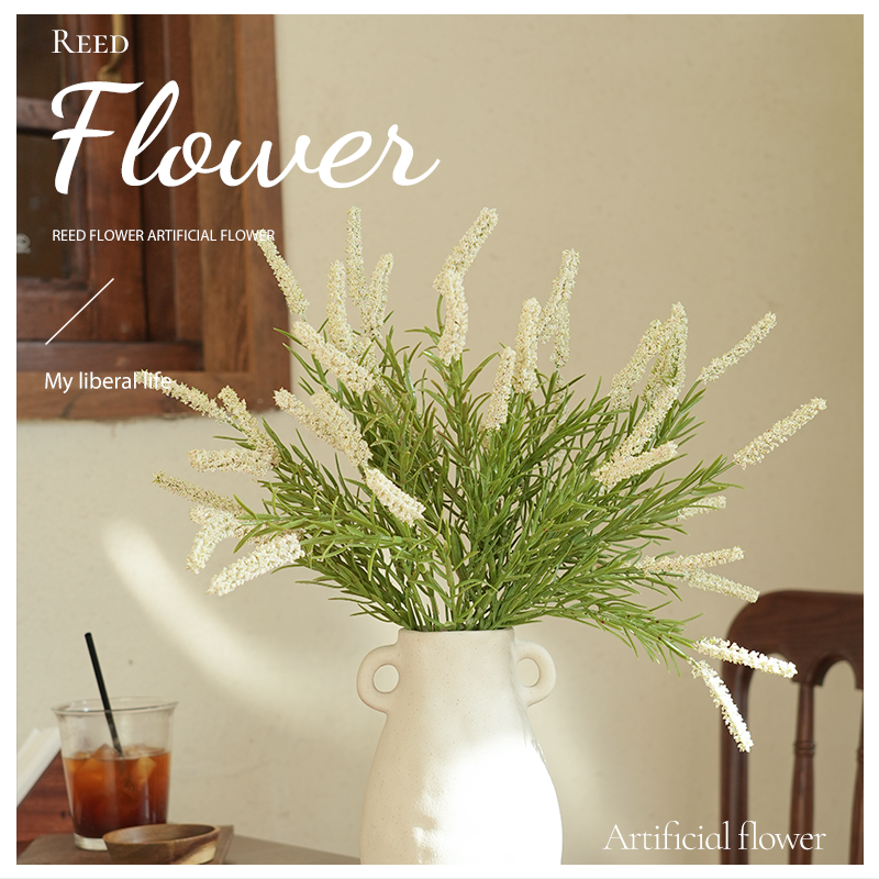 仿真芦苇花假花束！ins风
