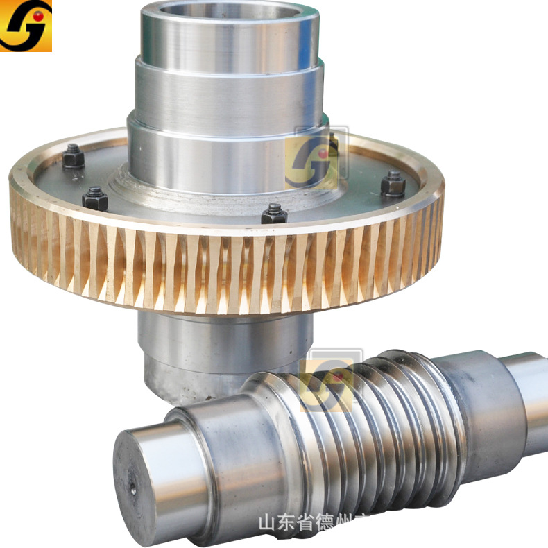 KWU立式锥面平面二次包络蜗轮蜗杆减速机及其配件