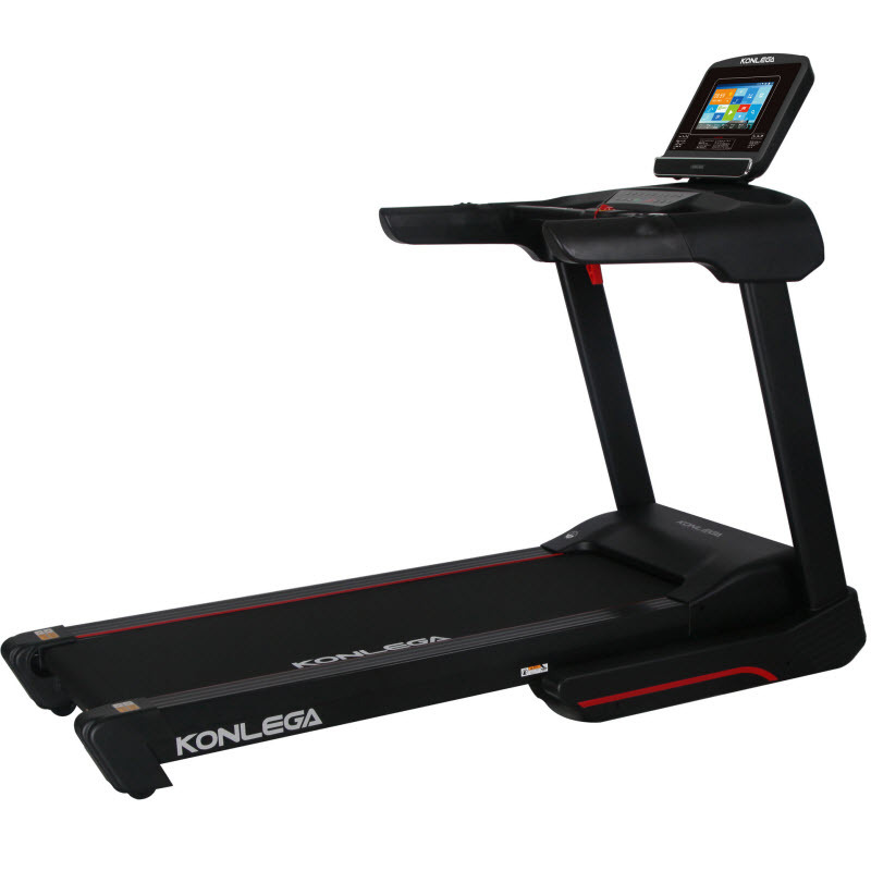 康乐佳K850D-C/850D-B跑步机家用彩屏WiFi上网款折叠