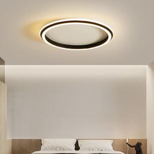 超薄LED吸顶灯圆环极简灯具现代简约主人房灯主卧室灯2024年新款
