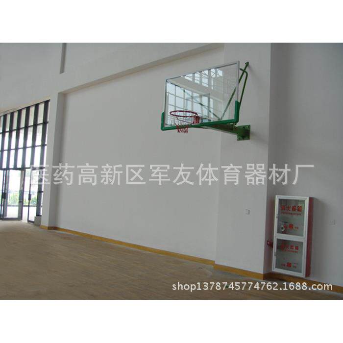 壁挂式篮球架固定成人标准篮圈篮球板家用墙壁室训练场馆篮球架