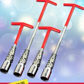 工具 万向扳手加长拆卸套筒火花塞套筒21MM16型汽车火花塞 14安装