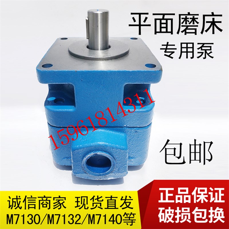 平面磨床M7130 M7q140杭州平磨磨头液压油泵YB1-100叶片泵包邮