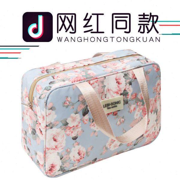 洗澡洗漱用品包化妆女洗浴兜浴包防水收纳袋子便携大容量旅行手提,家庭/个人清洁工具,洗漱包,淘宝优惠券,粉丝福利购,淘宝优惠卷